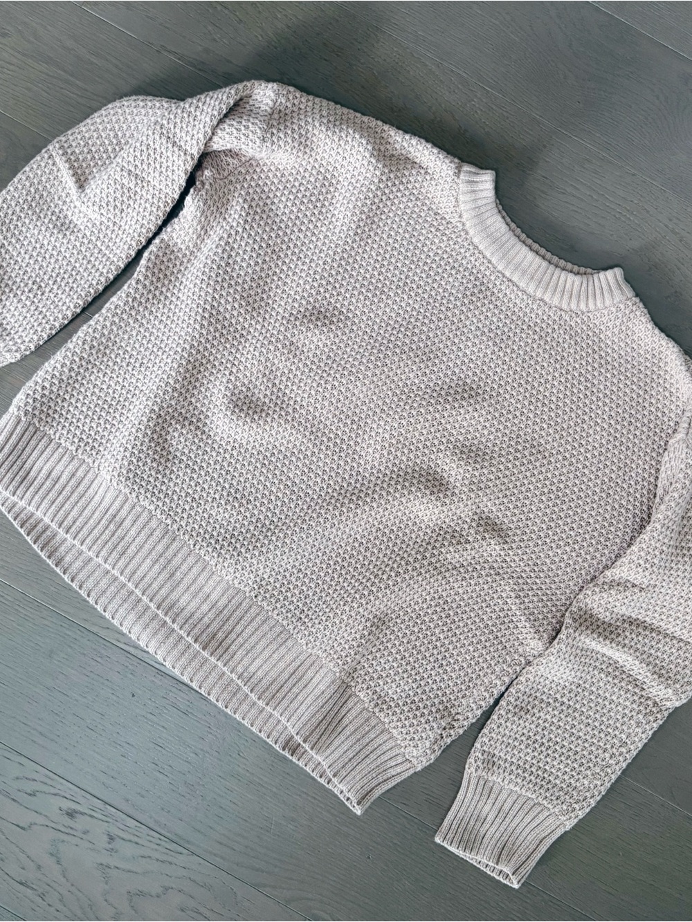 Pact Organic Cotton Honeycomb Sweater